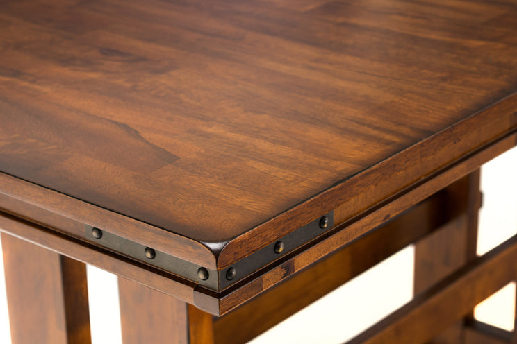 Mango Pub Table and 4 Stools